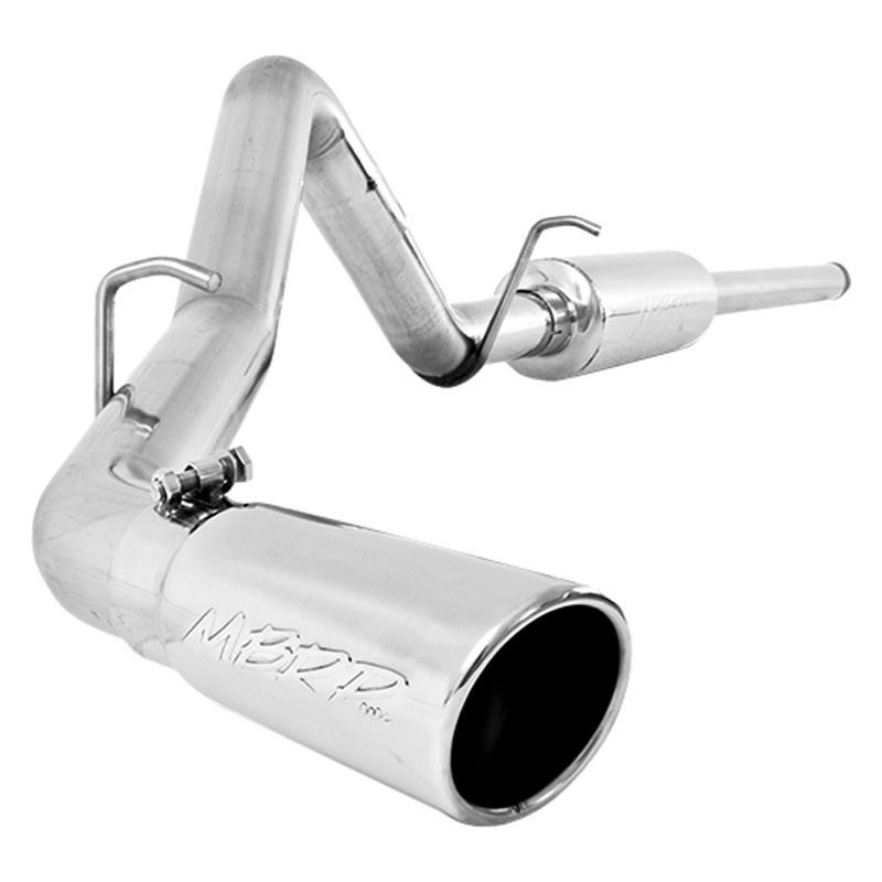 T409 SS 3"CatBackSingleSideExit 1500Silv/Sier4.3L,5.3L 14-18 - Récréashop