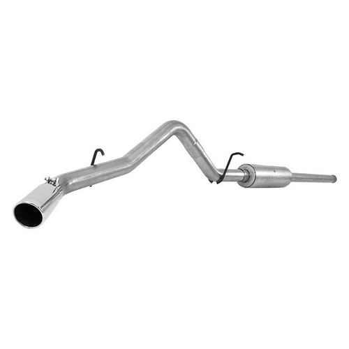 AlumSt 3"CatBackSingleSideExit 1500Silv/Sier 4.3L,5.3L 14-18 - Récréashop