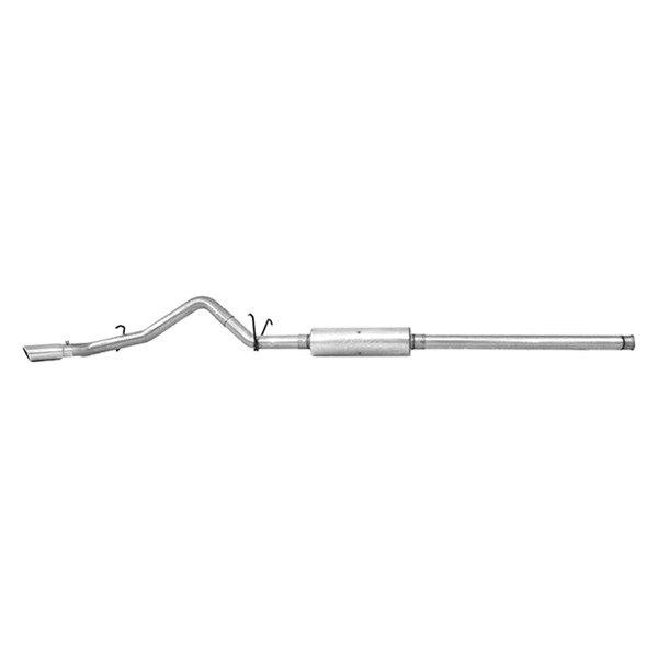 AlumSt 3"CatBackSingleSideExit 1500Silv/Sier 4.3L,5.3L 14-18 - Récréashop