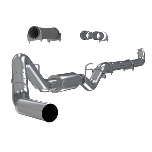 AlumSteel 4"CatBackSingleSide 2500/3500DuramaxClaEC/CC 01-07 - Récréashop