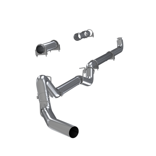 AlumSteel4"CatBackSingleSide 2500/3500DuramaxClasEC/CC 01-07 - Récréashop
