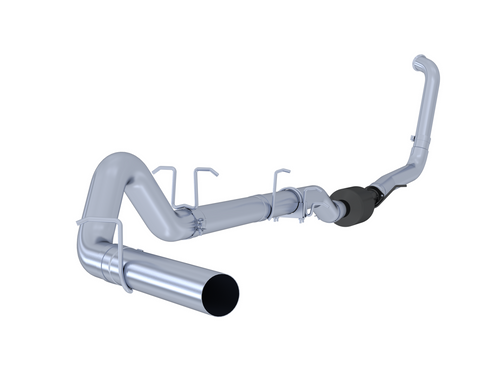 AlumSteel4"TurboBackSingleSideExit F250/350 6.0L EC/CC 03-07 - Récréashop