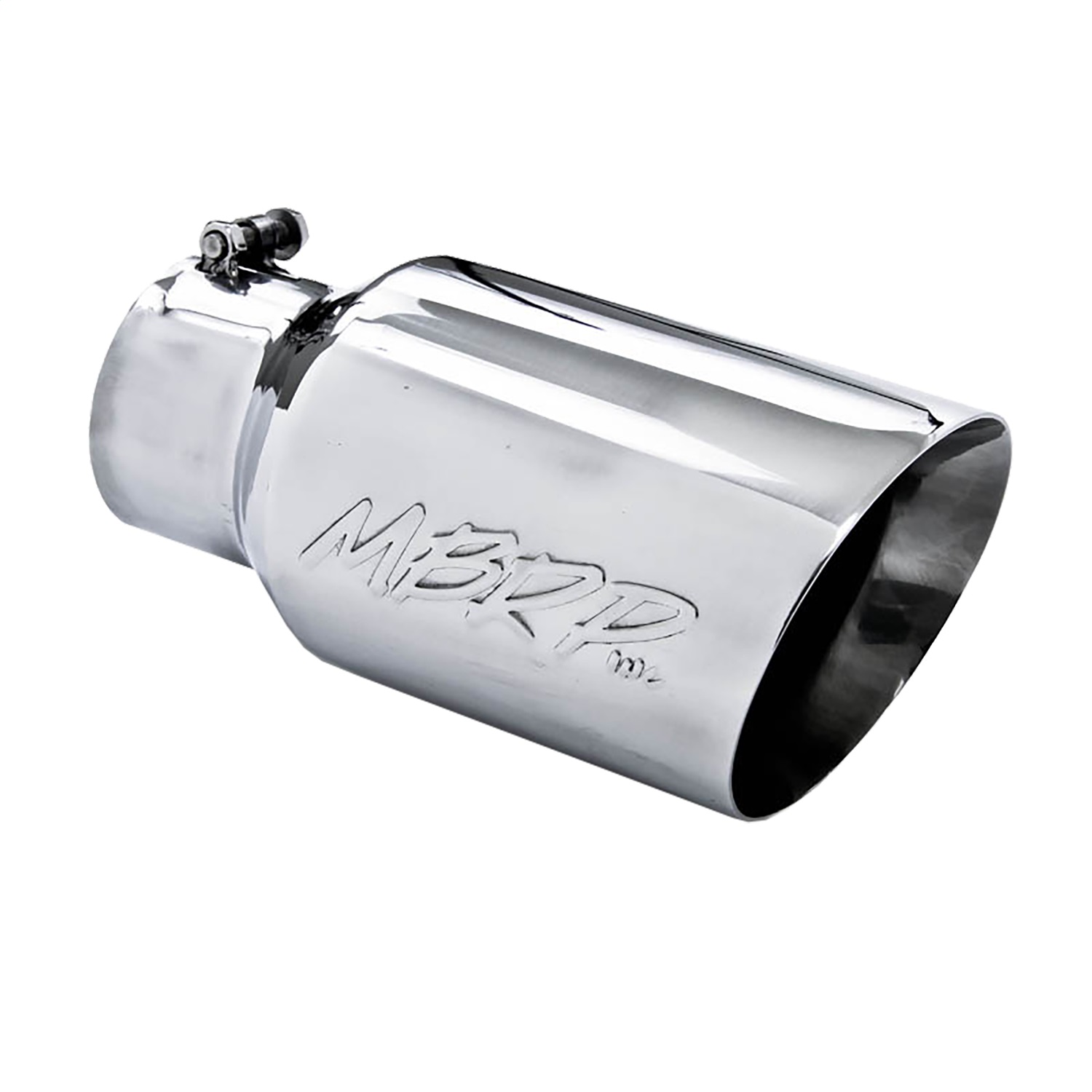 T304 SS Tip 6"OD Dual Wall Angled 4"IN 12"Length - Récréashop