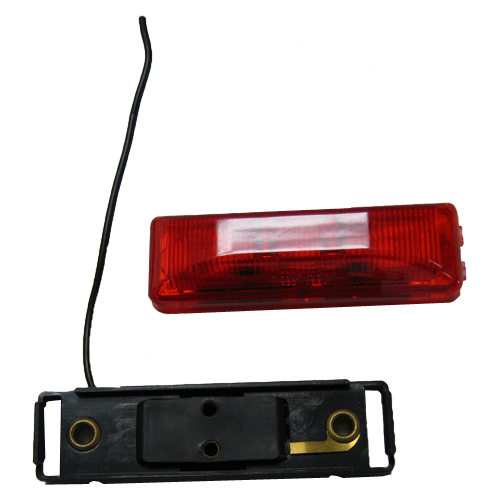 LUM,CLAIR,LED,ROUGE/BASE,NOIR - Récréashop