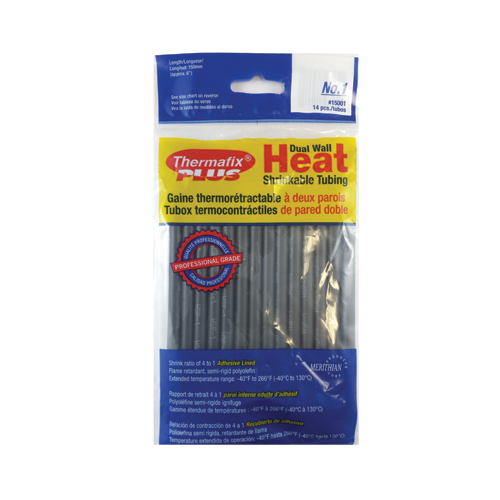 TUBE RETRECISSANT 1/4"DIAMETRE - Récréashop