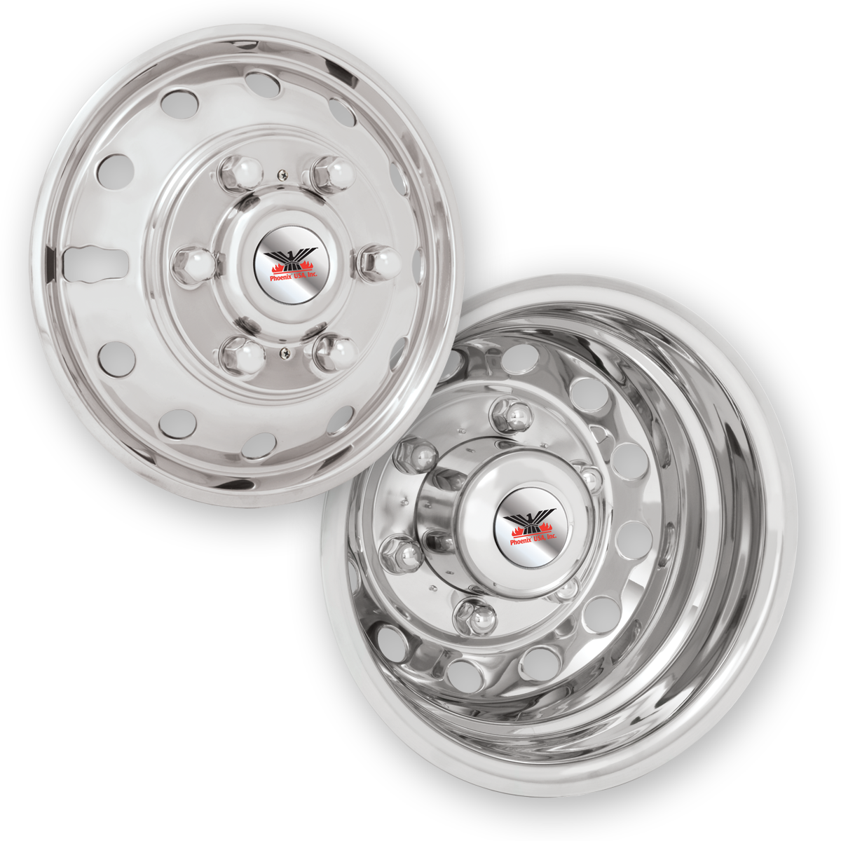 16" Ford Transit 350 6-NUT Double Wheel Simulators - Récréashop