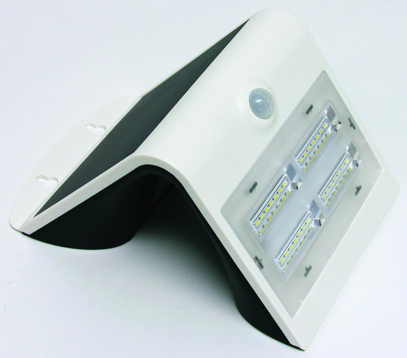 LAMPE SOLAIRE MURALE BLANCHE 3W - Récréashop
