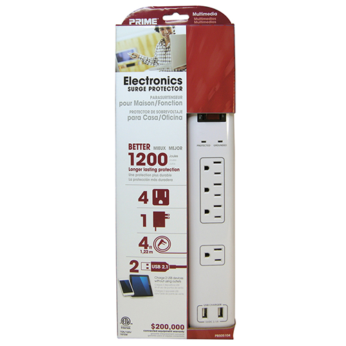MULTIPR.1200J SURTE.A/6P CORD. - Récréashop