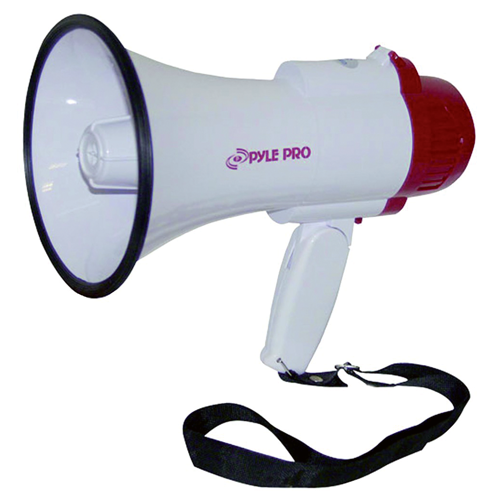 MEGAPHONE BULL HORN W/SIREN - Récréashop