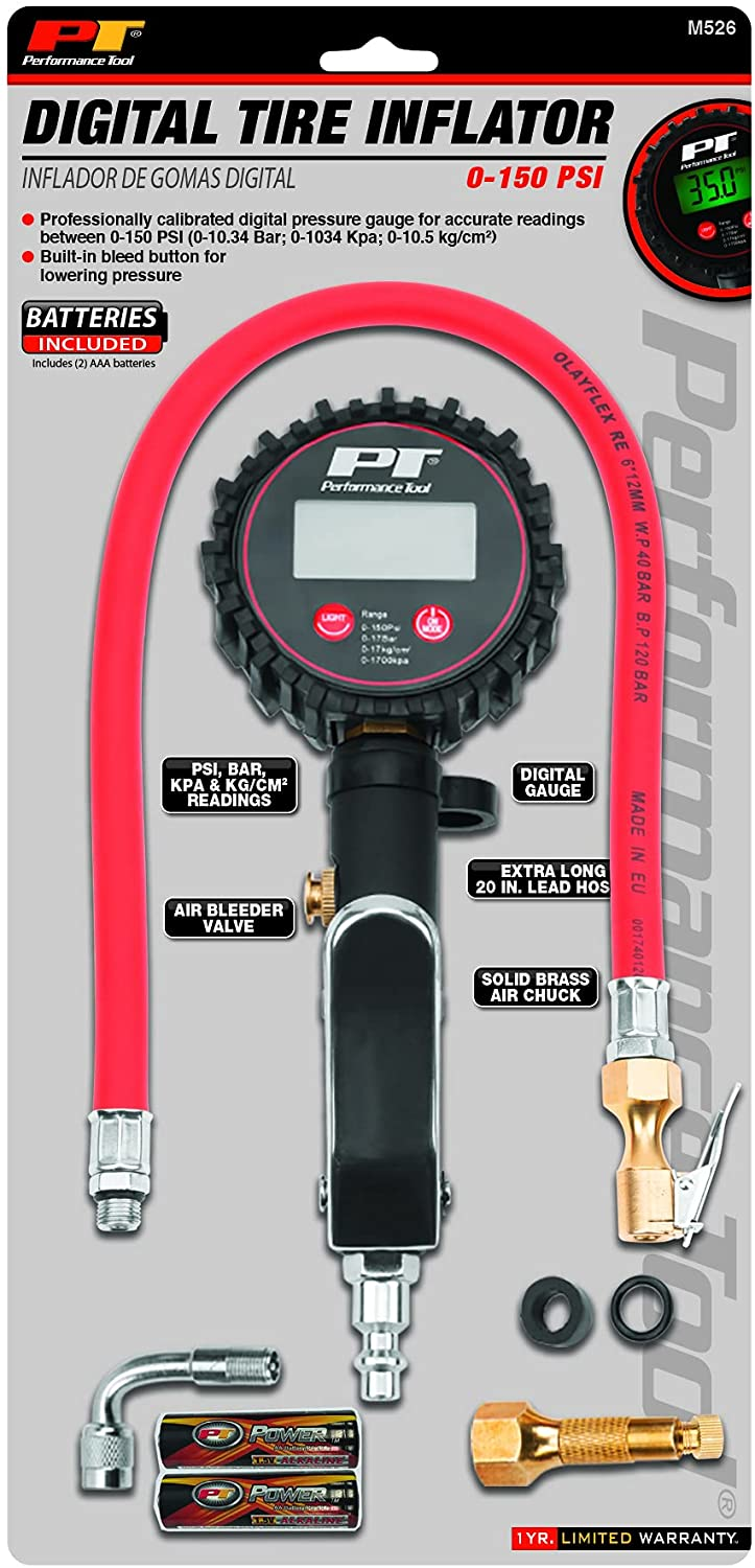 Kit de gonflage de pneu numérique - Récréashop