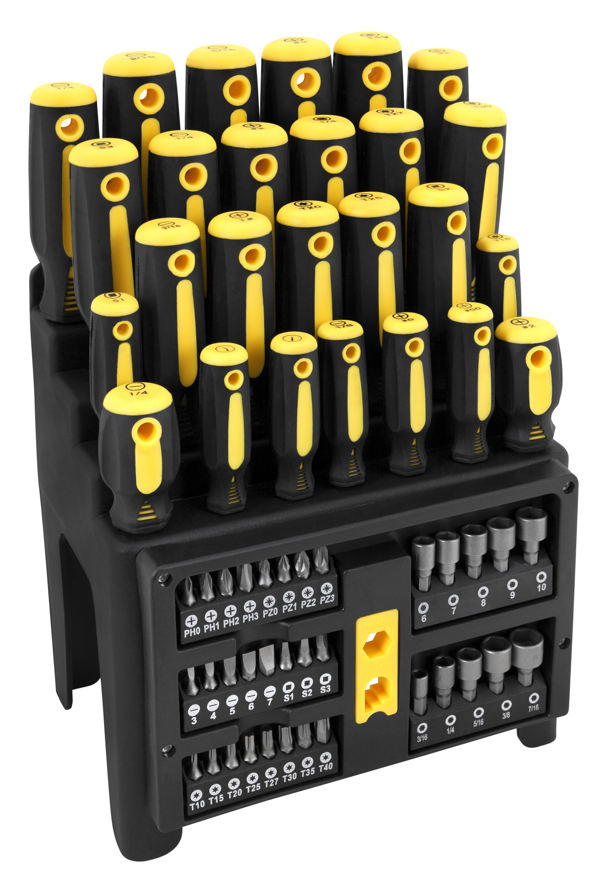 61-Piece Screwdriver and Bit Set - Récréashop