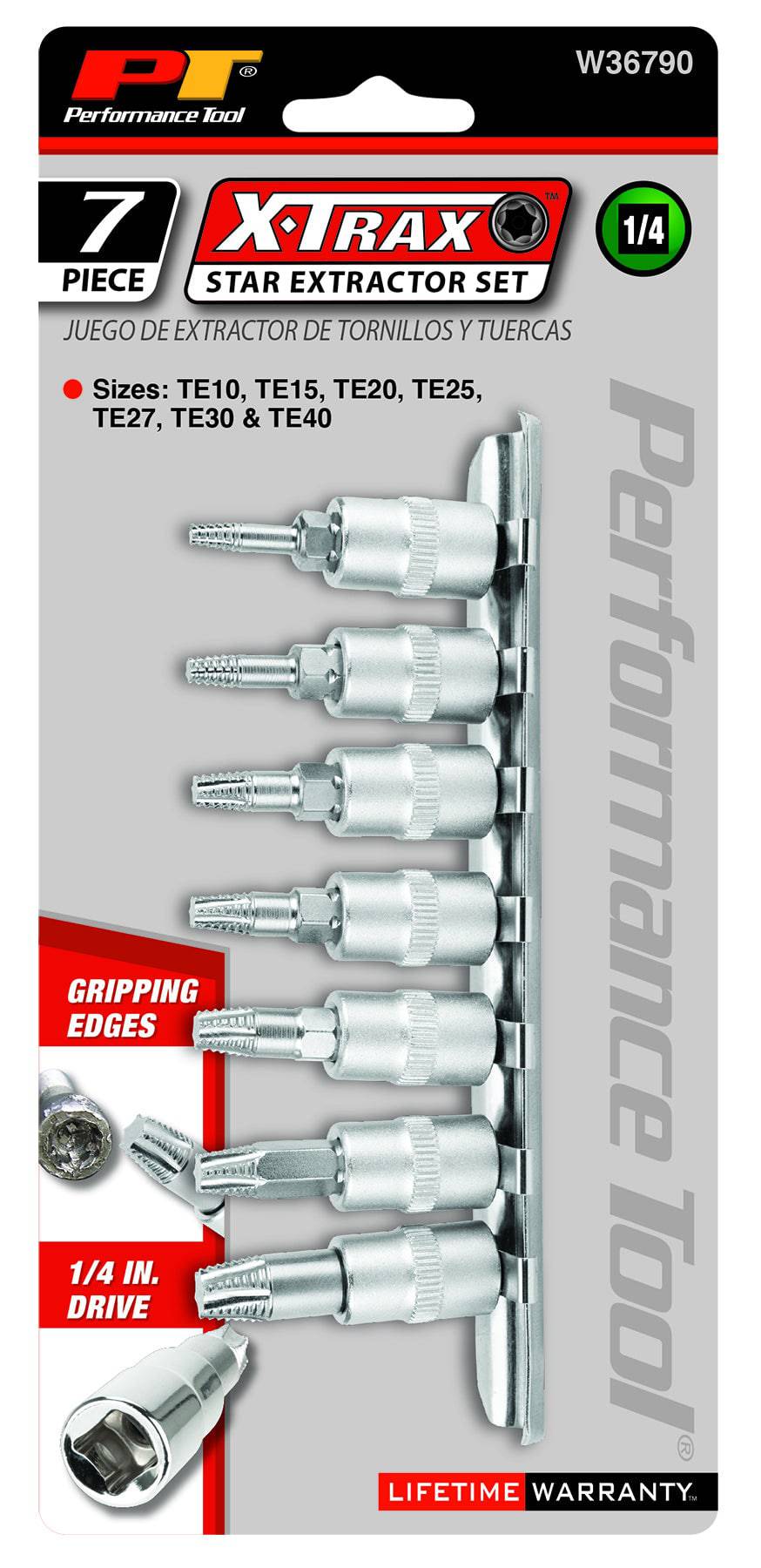 7PC 1/4 DRIVE  X-TRAX SET - Récréashop