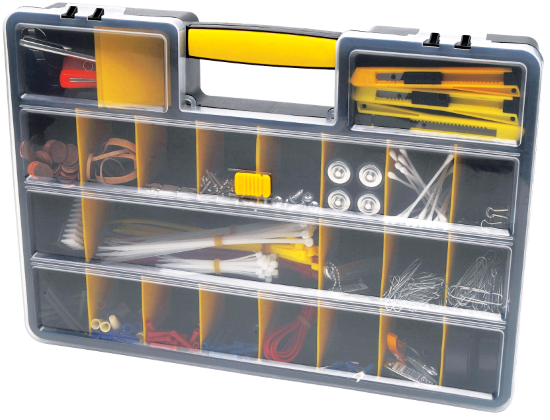 BOITE DE RANGEMENT 26 SECTIONS - Récréashop