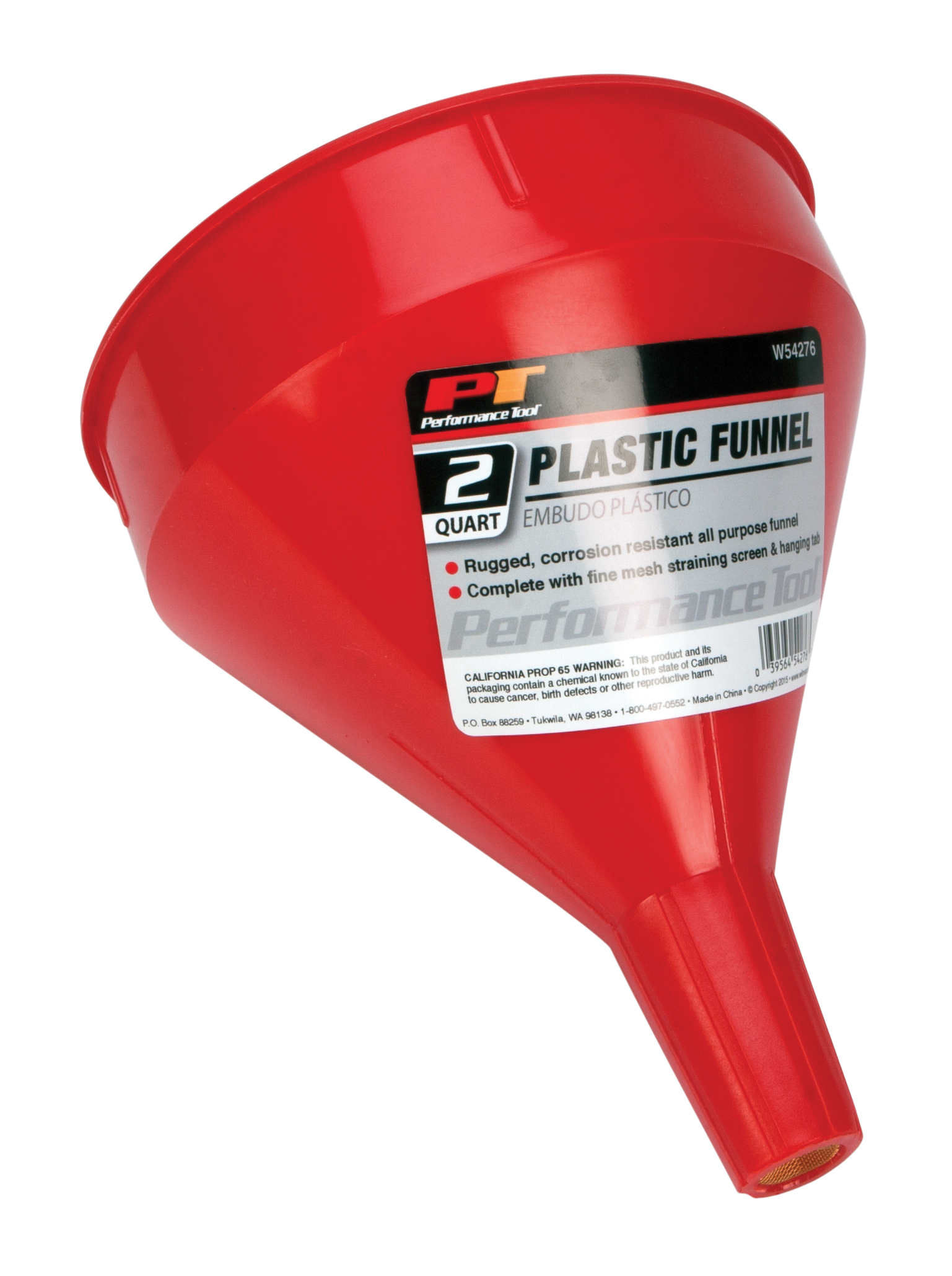 ENTONNOIR PLASTIQUE 1.9L - Récréashop
