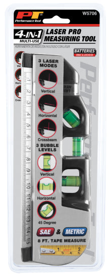 Outil de Mesure Laser Multifonctionnel 4 en 1