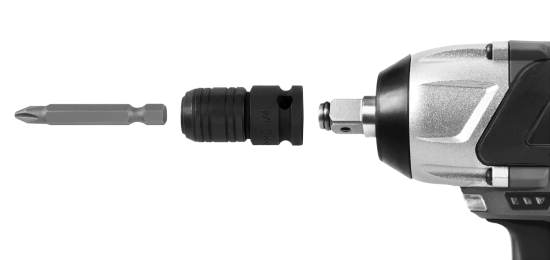 ADAPTATEUR HEX IMPACT 1/4" X 1/2" - Récréashop