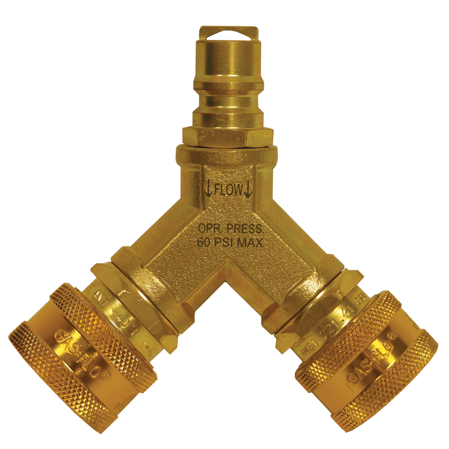 DÉCONNEXION RAPIDE GAS-FLO 3/8 Y-SPLITTER - Récréashop