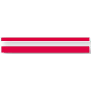 Stripe 5/16" x 150'  Fire Red - Récréashop