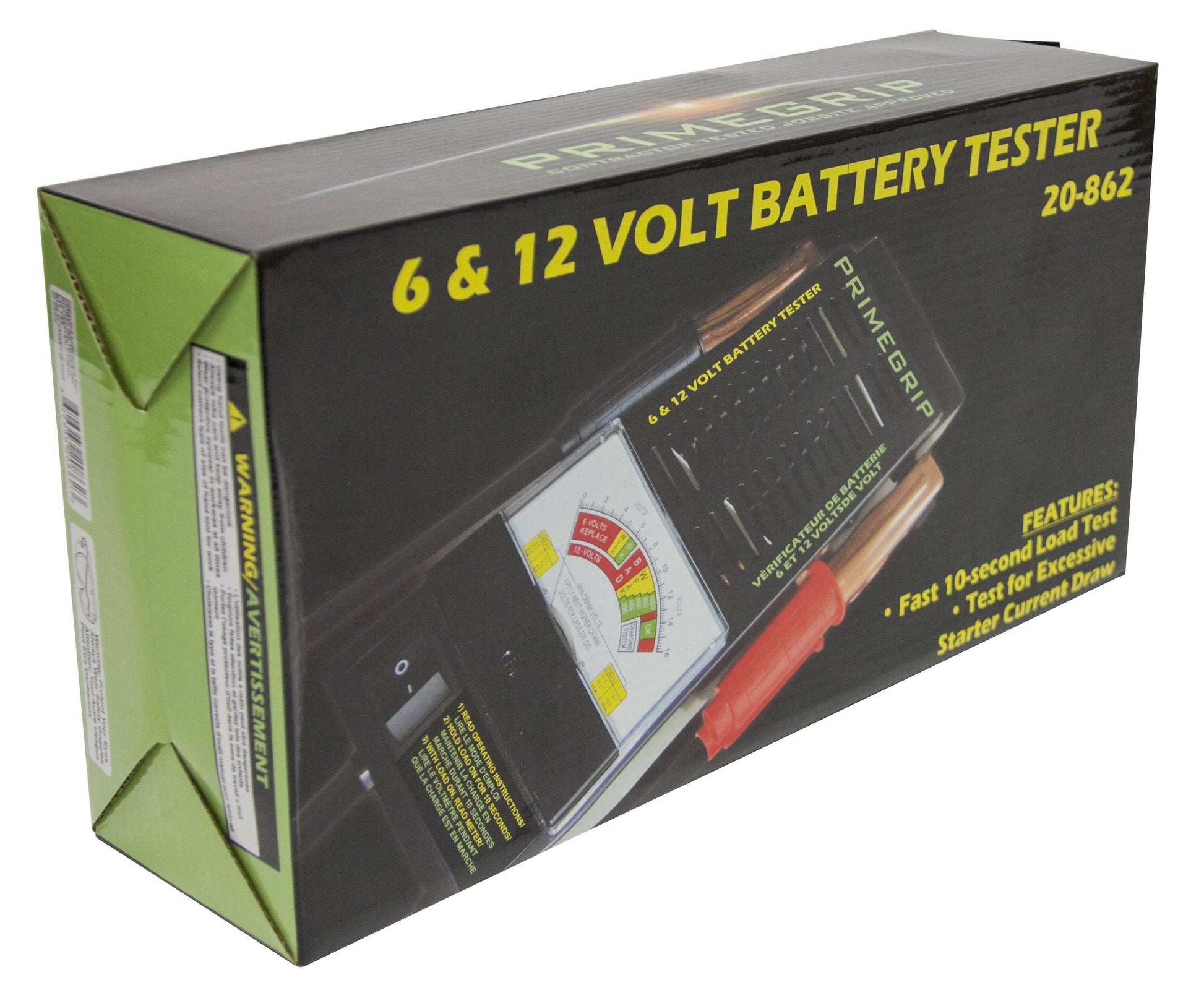 VERIFICATEUR DE BATTERIES 6/12 - Récréashop