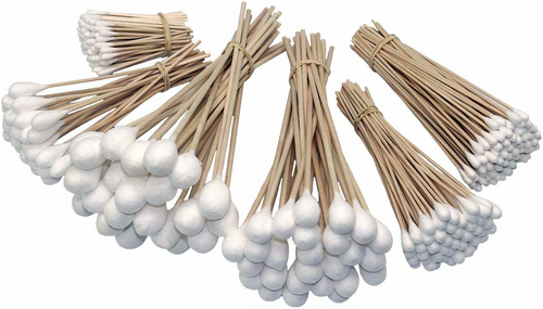 325PC ASSORTIMENT DE TAMPONS EN COTON - Récréashop