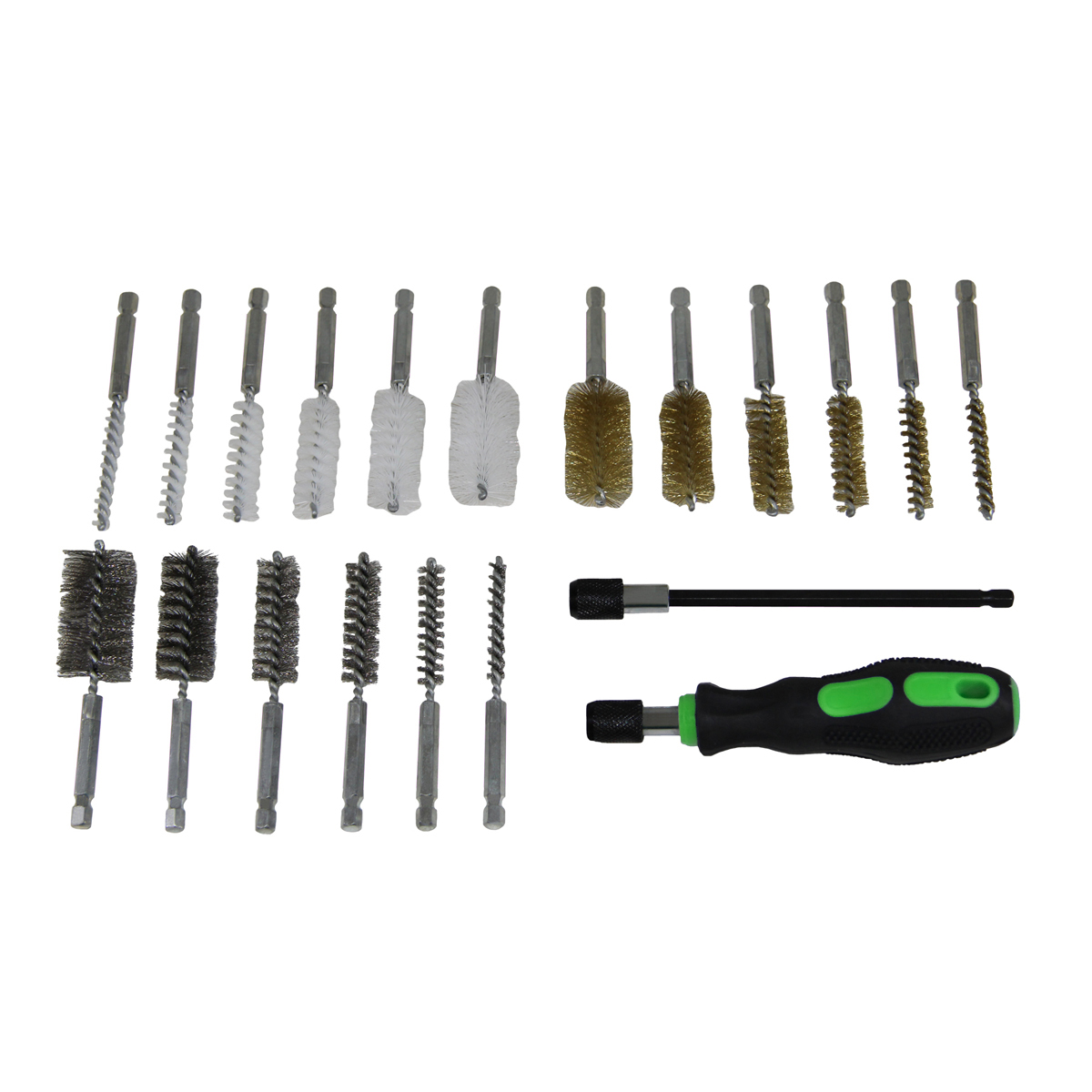 ENSEMBLE DE BROSSE D'ALESAGE 20 PC - Récréashop