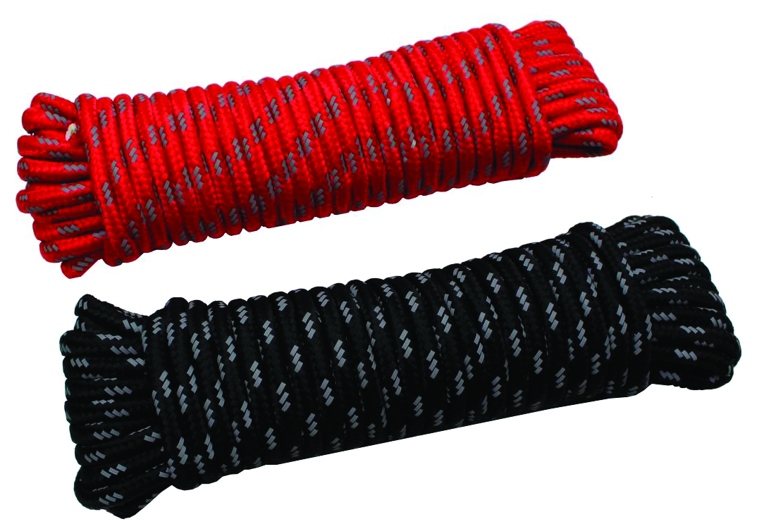 2PK CORDE TRESSEE DIAMANT 50' X 3/8'' - Récréashop