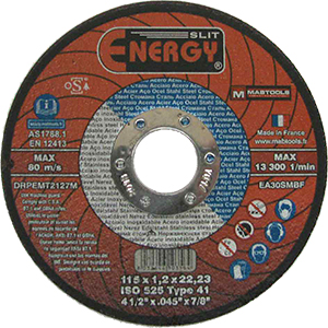 DISQUE ABRASIF 7"x1/16"x7/8" T1 ZA36-TB-FLEX QUICKIE - Récréashop