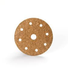 (25)DISQUES TAMPON SCREW ON NON WOVEN 3" BRUN - Récréashop