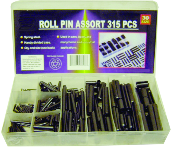 ASSORTIMENT DE GOUPILLES FENDUES A RESSORT 120PCS - Récréashop