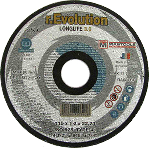 DISQUE ABRASIF 5"x.045"x7/8" T27 ALU 46NBF QUICKIE - Récréashop