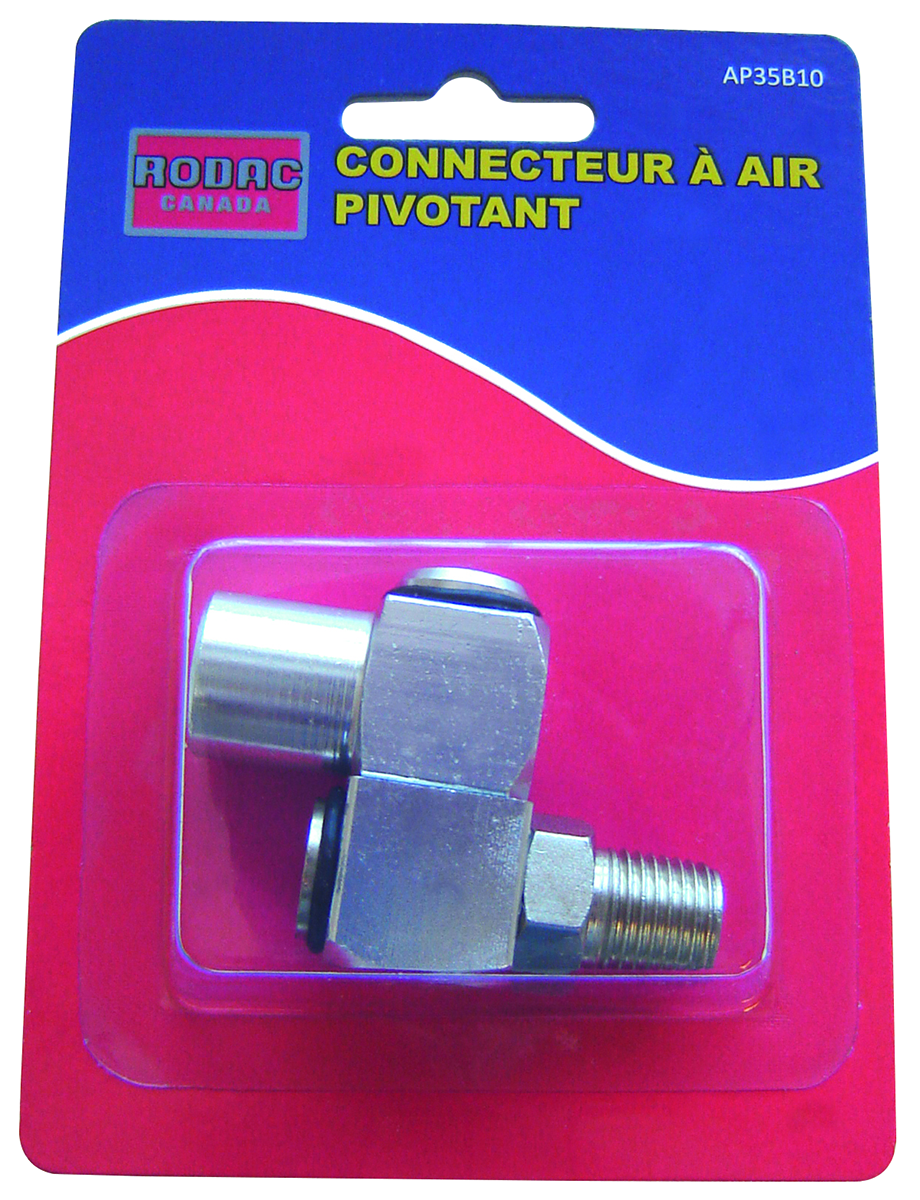 CONNECTEUR A AIR PIVOTANT 1/4 - Récréashop