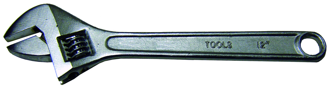 12" ADJUSTABLE WRENCH (FORGED STEEL) - Récréashop