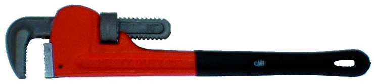 18'' STEEL PIPE WRENCH OPENING IS 2-1/2'' - Récréashop