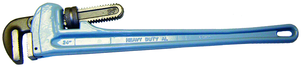 24" ALUMINUM PIPE WRENCH OPENING IS 3'' - Récréashop
