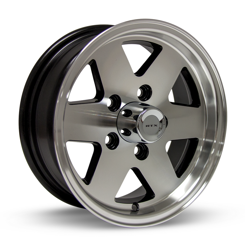 P/J ST175/80R13 LRC BLACK MACHINED - Récréashop