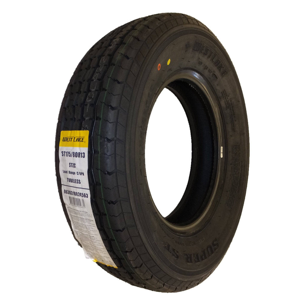 P/J ST175/80R13 LRC BLACK MACHINED - Récréashop