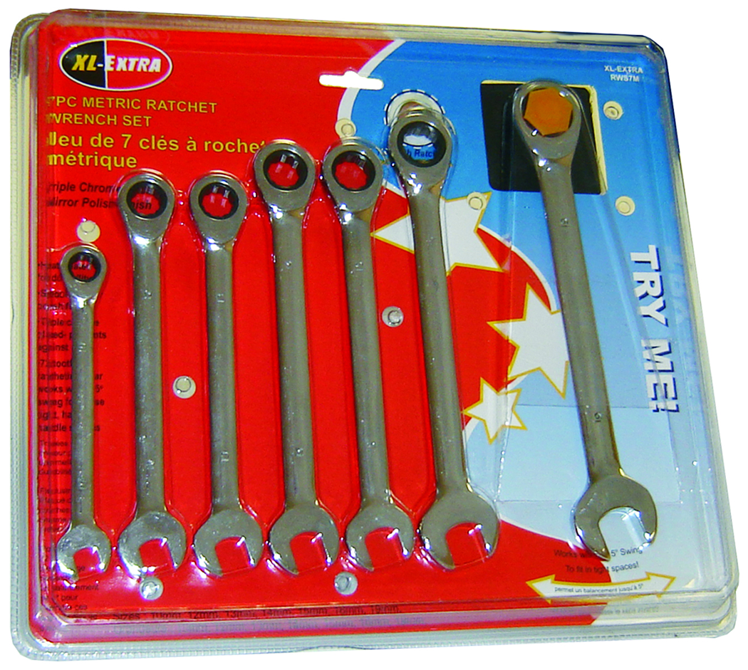 CLES A ROCHET 8mm A 19mm(7PC) - Récréashop