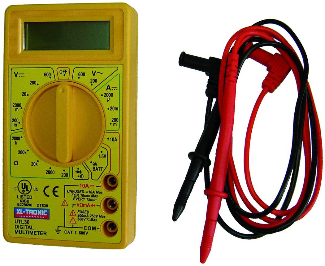 MULTIMETRE DIGITAL - Récréashop