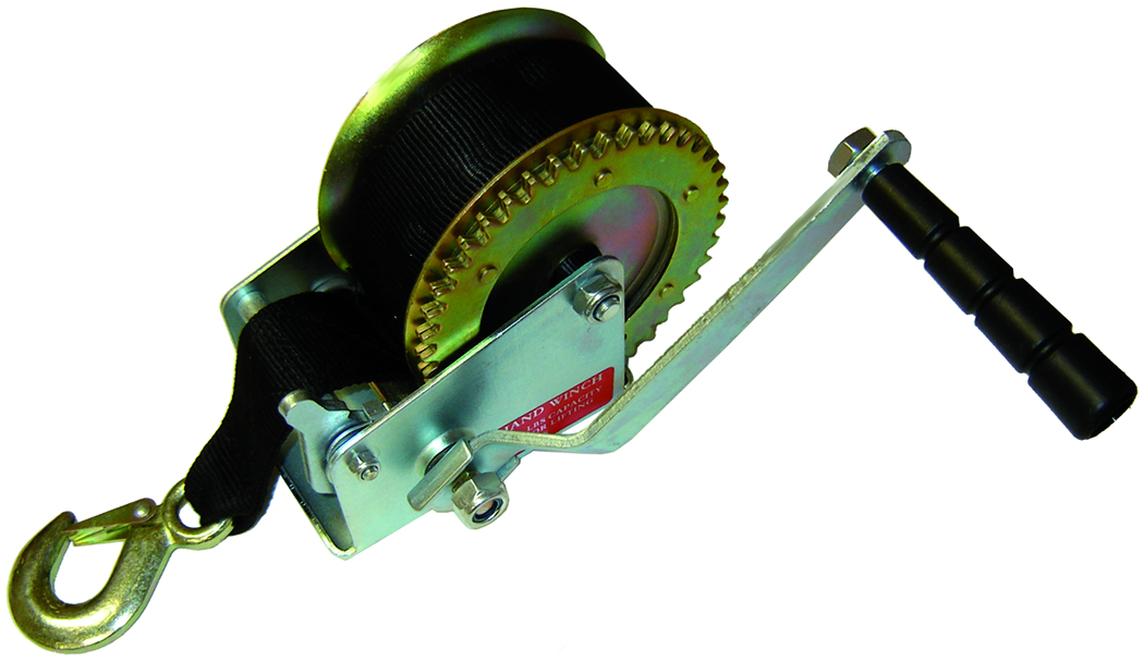 TREUIL 2500LBS AVEC SANGLE 25' - Récréashop