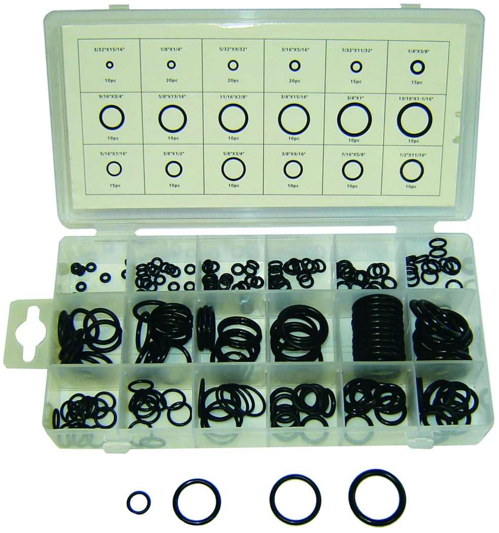 225-piece toric gasket assortment - Récréashop