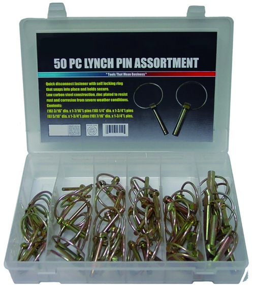 ASSORTIMENT DE LYNCH PIN 50 - Récréashop