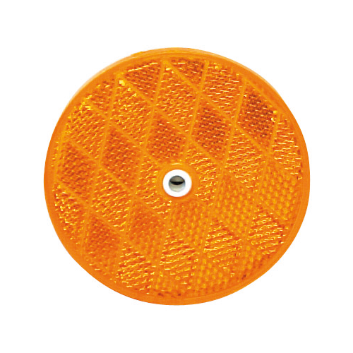 Réflecteur Rond Jaune 2 3/16'' - Sécurité Optimale – Récréashop