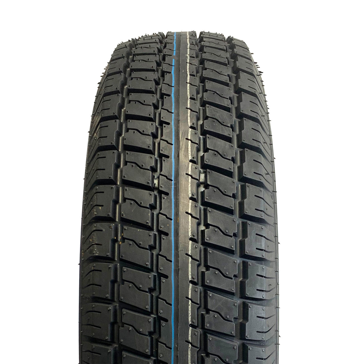 Pneu radial 175/80R13 6 plis LRC 1360 lbs Castle Rock et jante 13" 5 trous aluminium Jaguar - RecreaShop