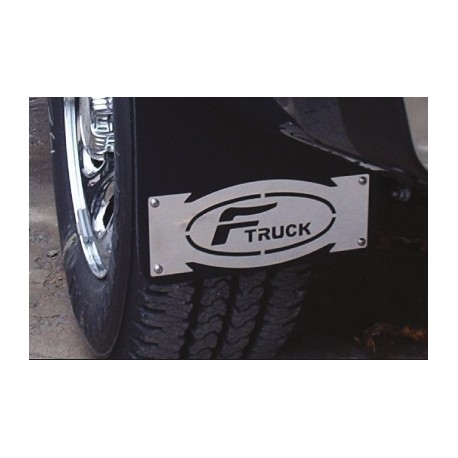 GARDE-BOUE 12.5 X 23 POUR CAMION AVEC PLAQUE SS 20GA - Récréashop