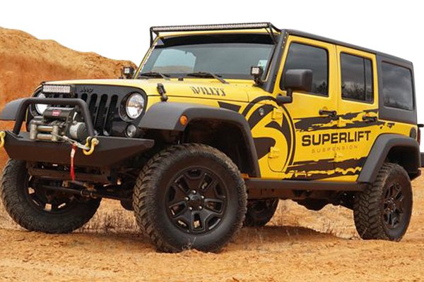 Lift Kit, 4" Superlift Wrangler JK 07-18 - Récréashop