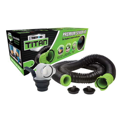 KIT BOYAU VIDANGE TITAN 20' - Récréashop