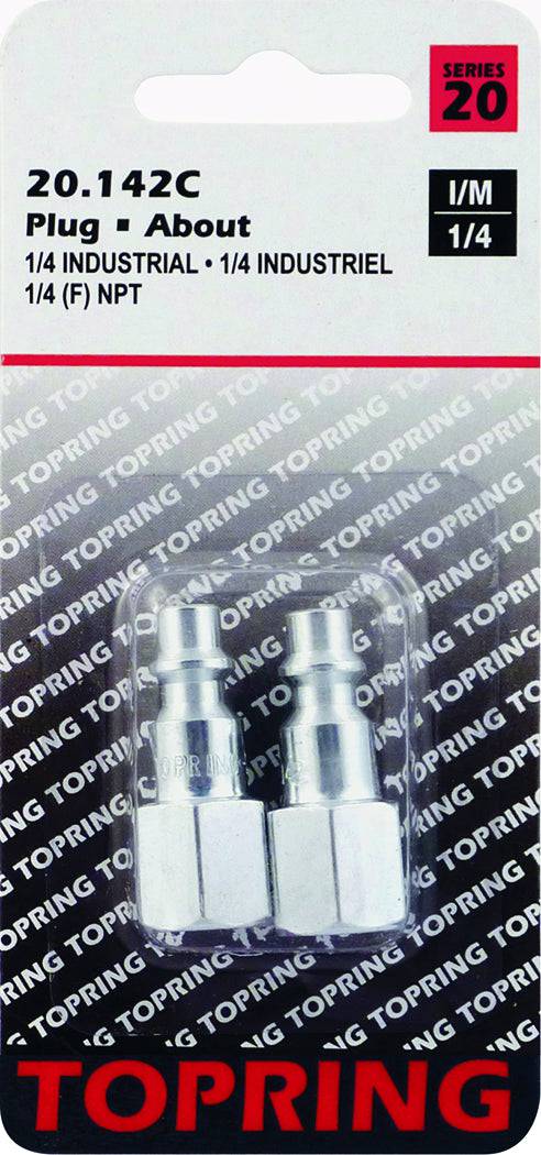 Embout (1/4 IND) 1/4(F)NPT 2pcs/c - Récréashop