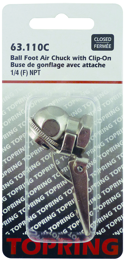 Buse de gonflage attache 1/4(F)NPT fermee - Récréashop