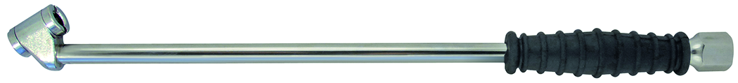Buse de gonflage a pied jumele long portée 1/4(F)NPT fermee - Récréashop