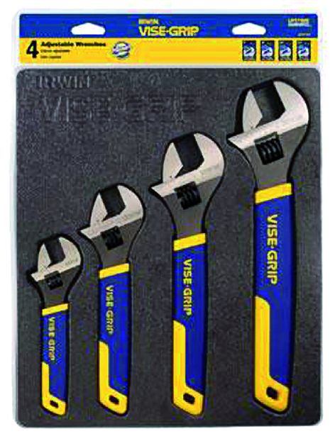 SET OF 4 ADJUSTABLE WRENCHES - Récréashop